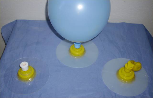 Balónové vznášedlo (inspirováno Exploratorium.edu